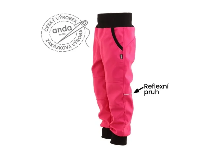 Softshellové kalhoty s bambusovým úpletem (JARNÍ)