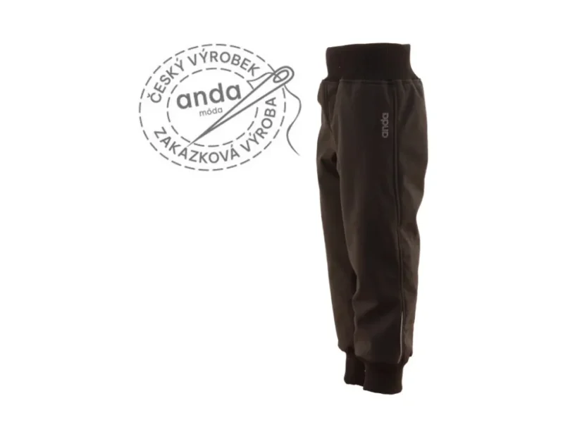 Softshellové kalhoty s kožíškem