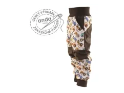 Softshellové kalhoty s fleecem - traktor