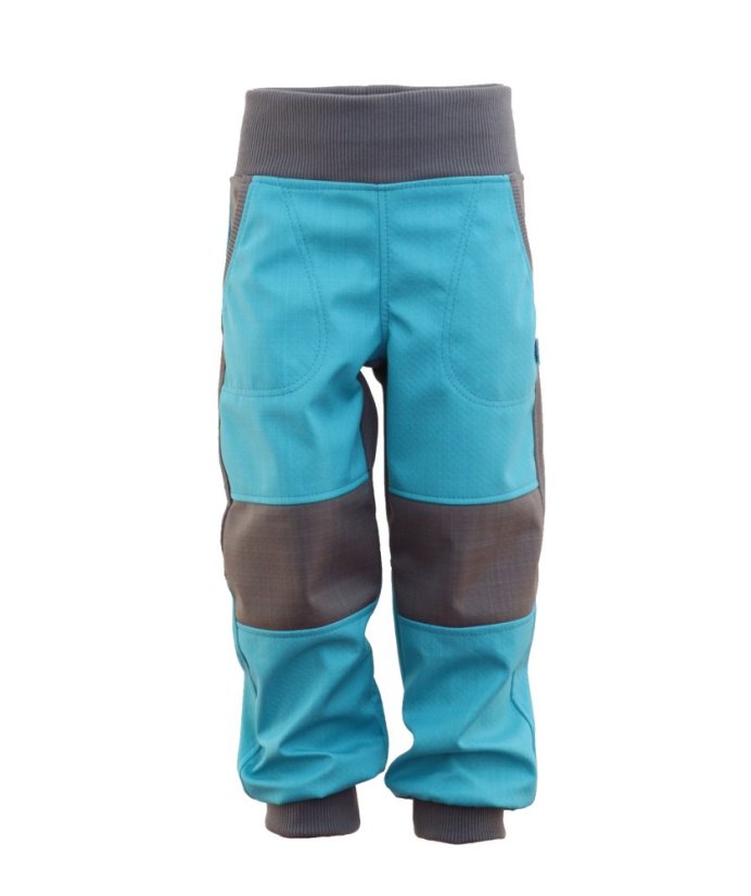 SOFTSHELLOVÉ KALHOTY S BAMBUSOVÝM ÚPLETEM (JARNÍ)