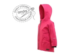Softshellová parka s fleecem