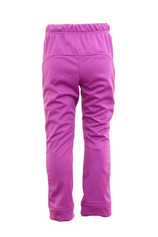 Pružné SLIM softshellové kalhoty s fleecem