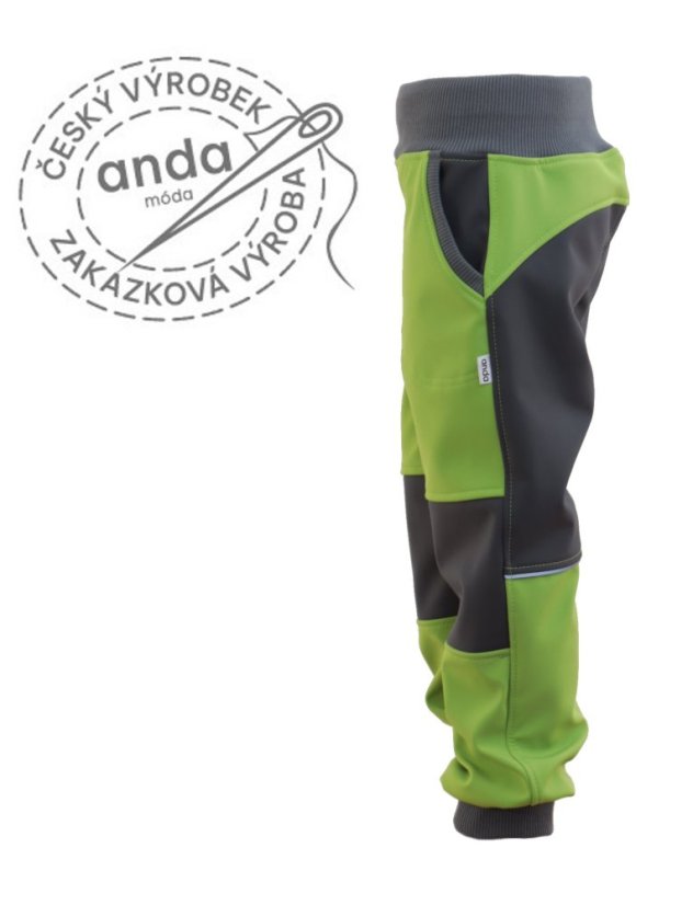 Softshellové kalhoty bez fleece (letní)