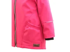 Softshellová parka s fleecem