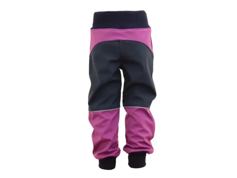 Softshellové kalhoty s fleecem