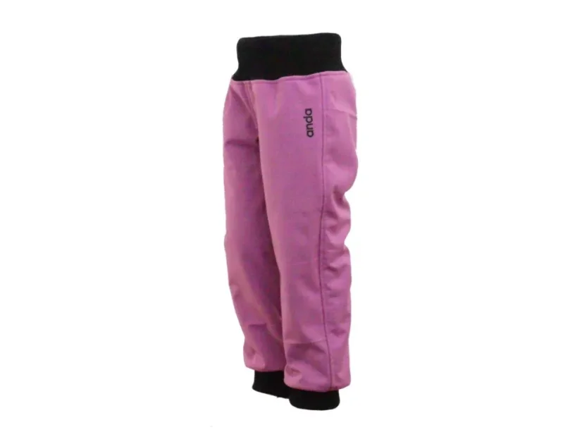 Softshellové kalhoty s kožíškem