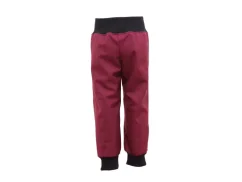 Softshellové kalhoty s kožíškem
