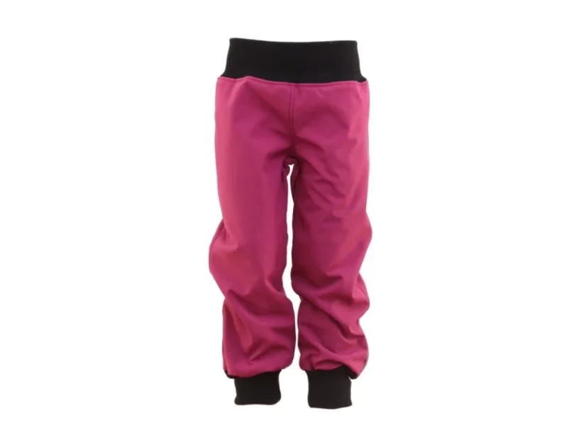 Softshellové kalhoty s kožíškem