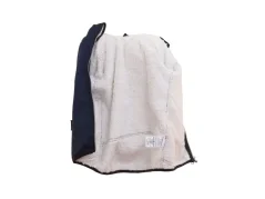 Softshellová bunda s kožíškem tmavě modrá