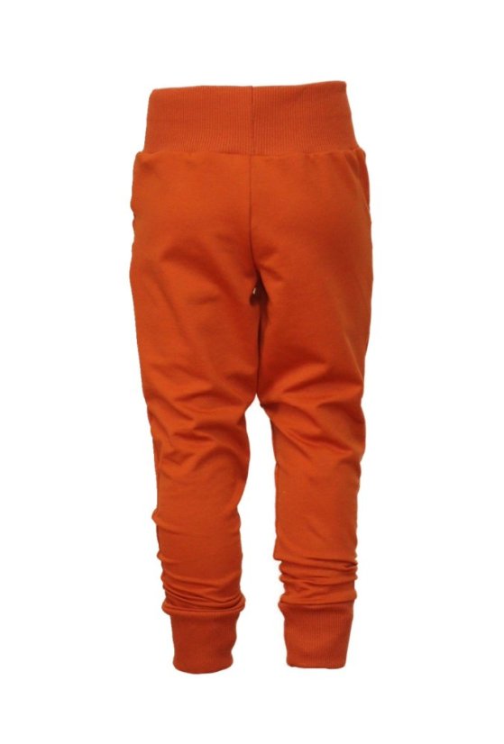 Tepláky bez počesu oranžové