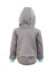 Softshellová bunda bez fleece šedé melé