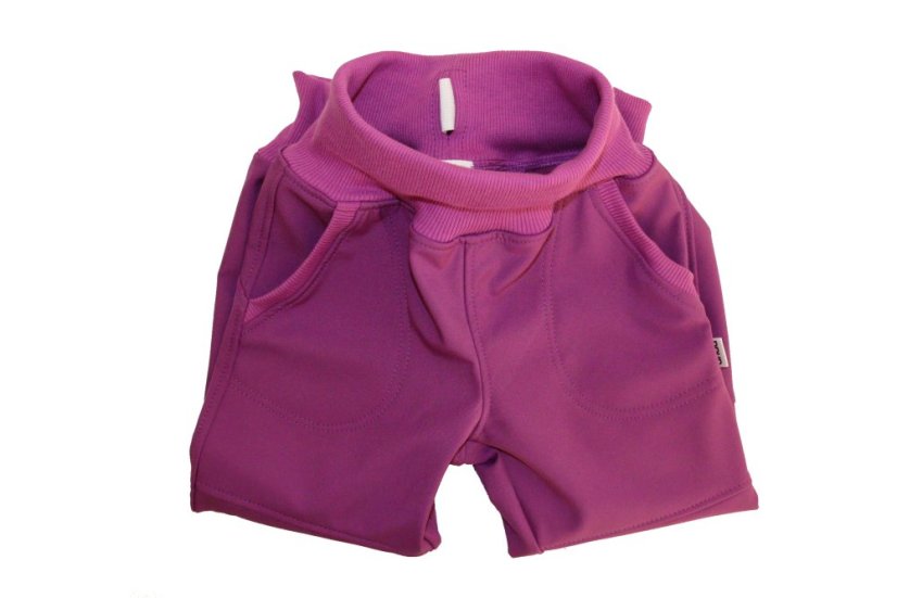 Softshellové kalhoty s fleecem