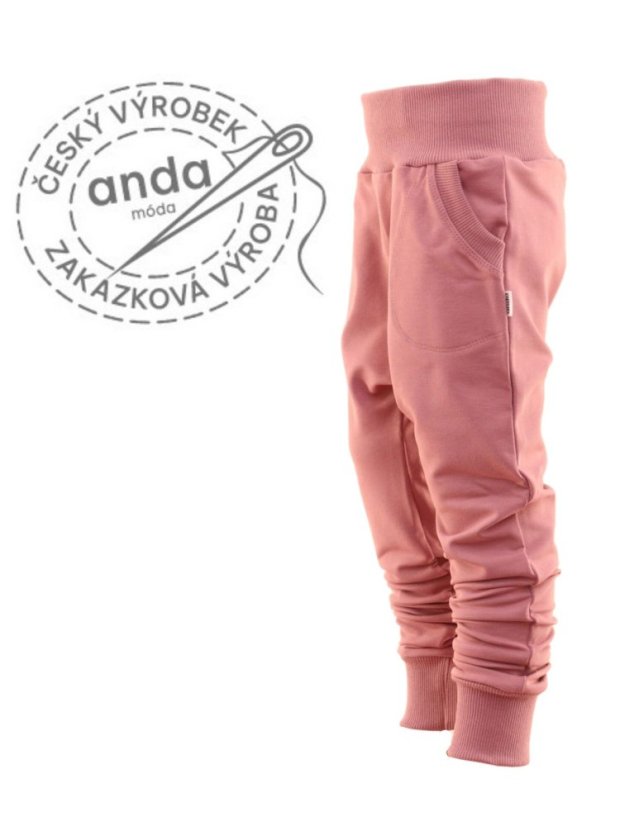 Baggy bez počesu - Velikost: 0, Vyberte obvod sedu ( nejširší místo na zadku ) pro určení ceny:: 66cm