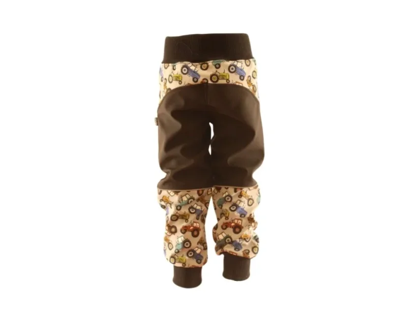 Softshellové kalhoty s fleecem - traktor