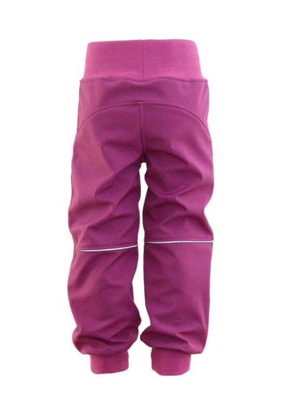 Softshellové kalhoty s fleecem