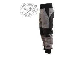 Softshellové kalhoty s fleecem