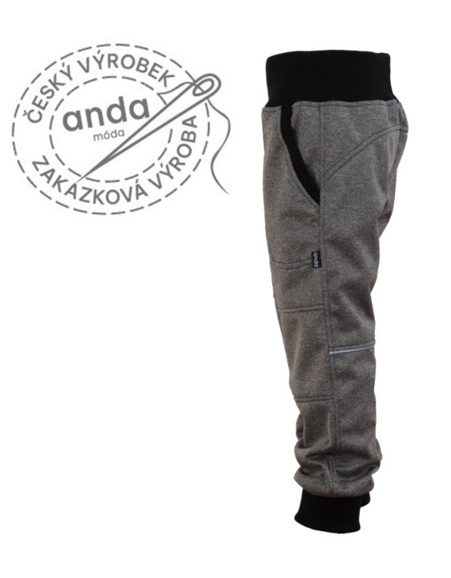 Softshellové kalhoty bez fleece (letní)