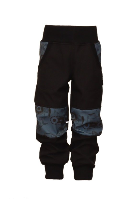 Softshellové kalhoty s fleecem - stroje