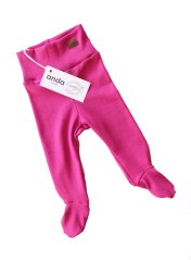 Žebrované polodupačky - bordó