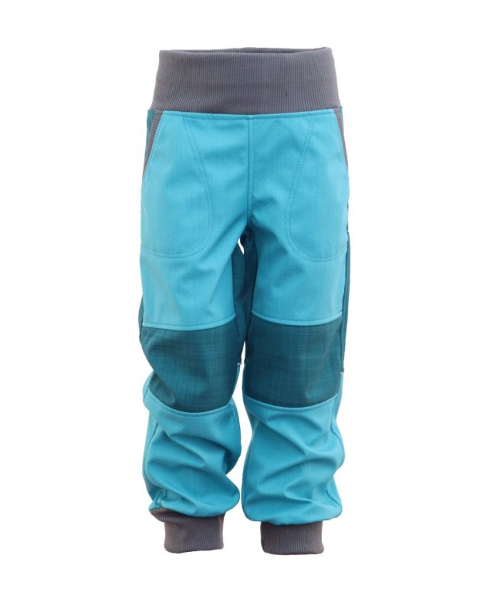 SOFTSHELLOVÉ KALHOTY S BAMBUSOVÝM ÚPLETEM (JARNÍ)