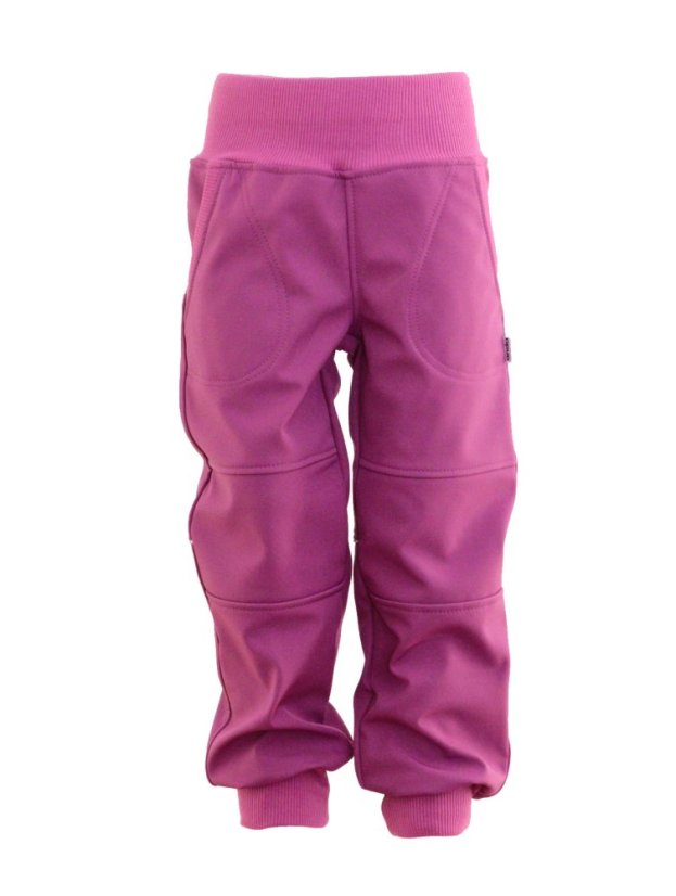 Softshellové kalhoty s fleecem