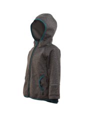 Softshellová bunda bez fleece šedé melé