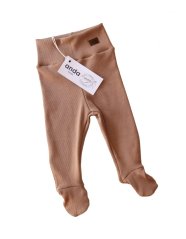 Žebrované polodupačky - sv. hnědé