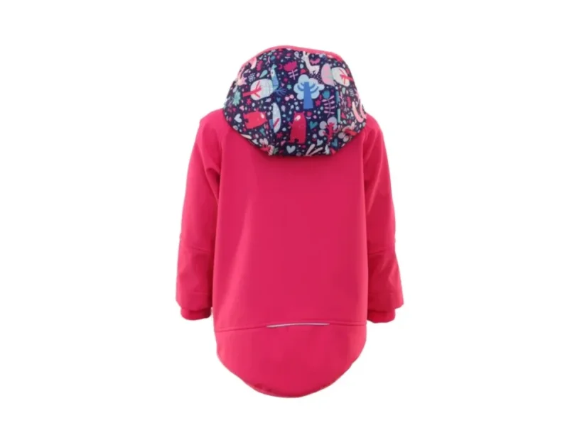 Softshellová bunda s fleecem - sovičky 2