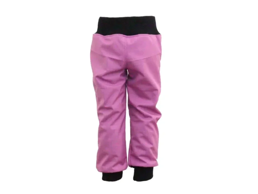 Softshellové kalhoty s kožíškem
