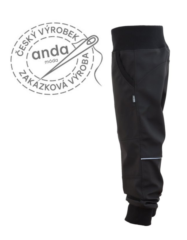 Softshellové kalhoty bez fleece (letní)