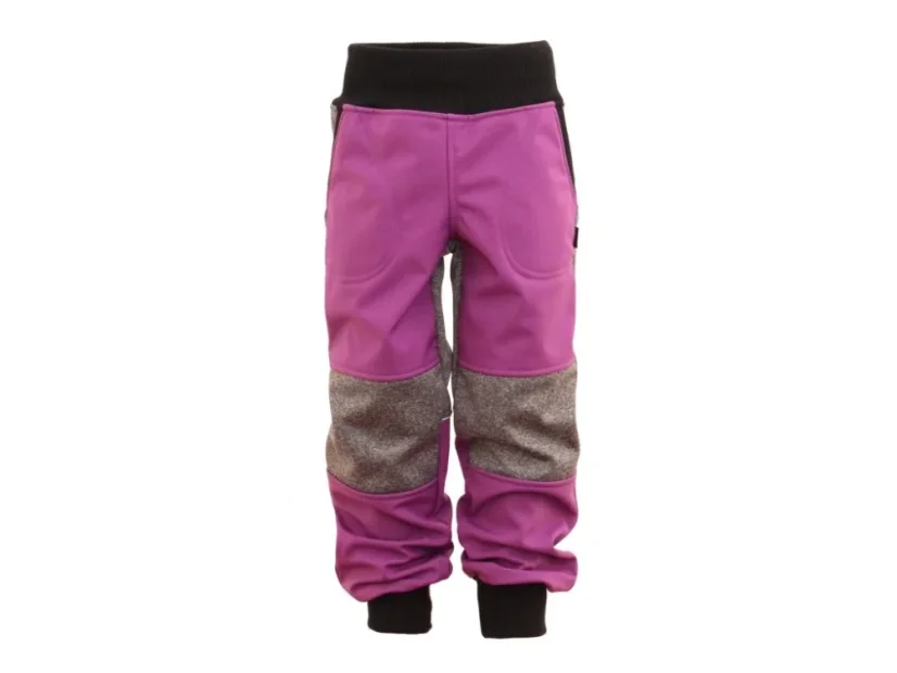 Softshellové kalhoty s fleecem