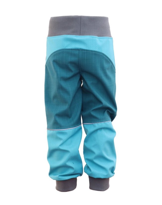 SOFTSHELLOVÉ KALHOTY S BAMBUSOVÝM ÚPLETEM (JARNÍ)