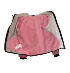 Softshellová bunda s fleecem - jezevčíci s balónky