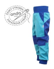 SOFTSHELLOVÉ KALHOTY S BAMBUSOVÝM ÚPLETEM (JARNÍ)