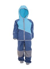 Softshellová bunda bez fleece tyrkys - tmavě modrá