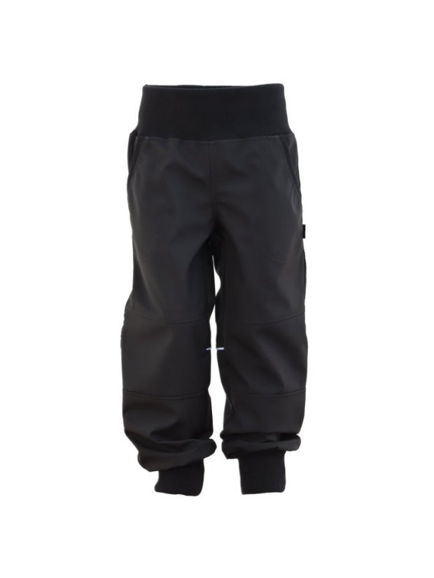 Softshellové kalhoty s fleecem - jednobarevné