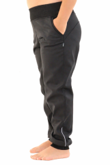 Softshellové kalhoty s fleecem 98 L/XL - 164 L/XL