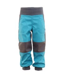 SOFTSHELLOVÉ KALHOTY S BAMBUSOVÝM ÚPLETEM (JARNÍ)