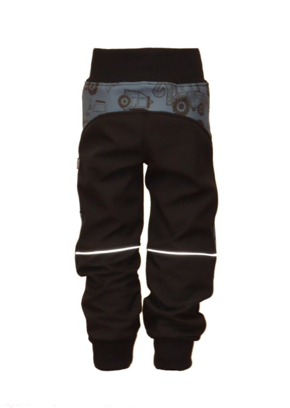 Softshellové kalhoty s fleecem - stroje