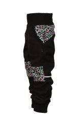 Softshellové kalhoty s fleecem - zvířecí vzor