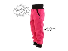 Softshellové kalhoty s bambusovým úpletem (JARNÍ)