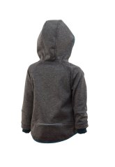 Softshellová bunda bez fleece šedé melé