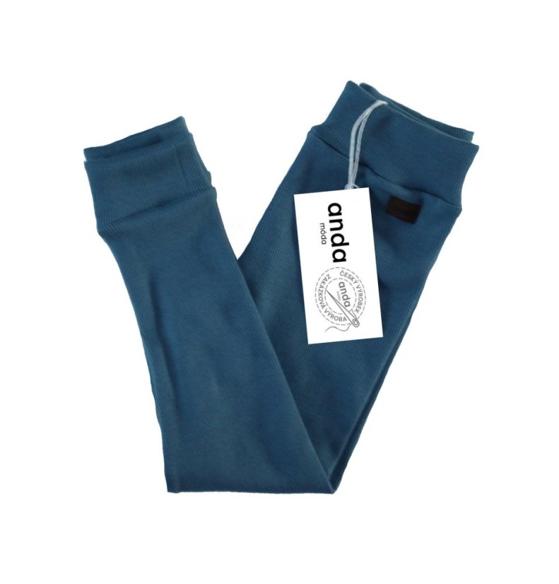 Žebrované legíny Žebrované legíny