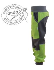 Softshellové kalhoty bez fleece (letní)