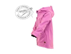 Softshellový kabátek s fleecem