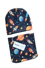 Čepice / nákrčník vesmír