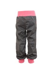 Softshellové kalhoty s fleecem