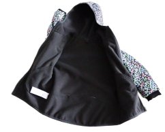 Softshellová bunda s fleecem - zvířecí vzor