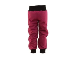 Softshellové kalhoty s kožíškem