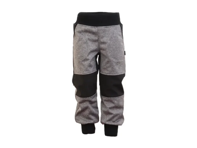 Softshellové kalhoty s fleecem
